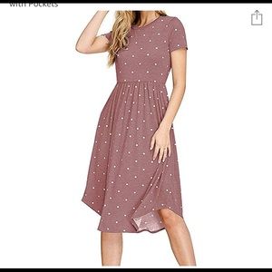 Polka Dot T-shirt dress